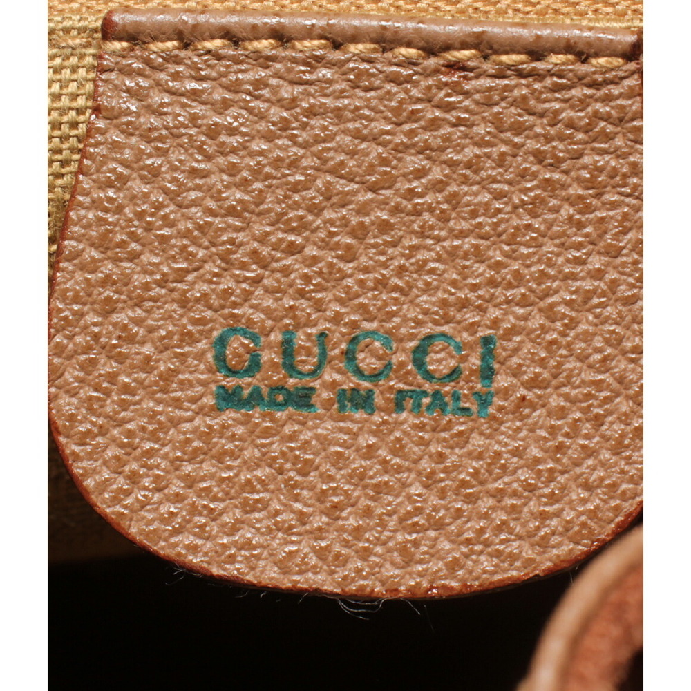 Gucci Drawstring Backpack Leather Bamboo - Picture 4 of 6